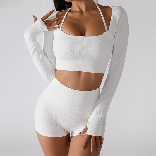 Sculpted Fit Long Sleeve Yoga Top