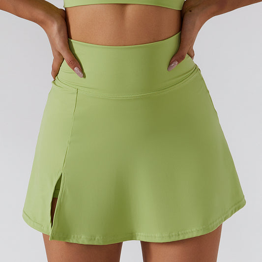 Breathable Yoga Mini Skirt Pants